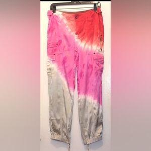 MARRAKESH AXEL OMBRE PINK AND ORANGE JOGGERS